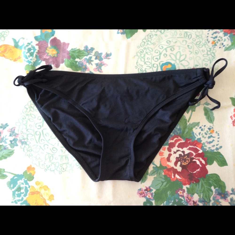 Black bathing suit bottom